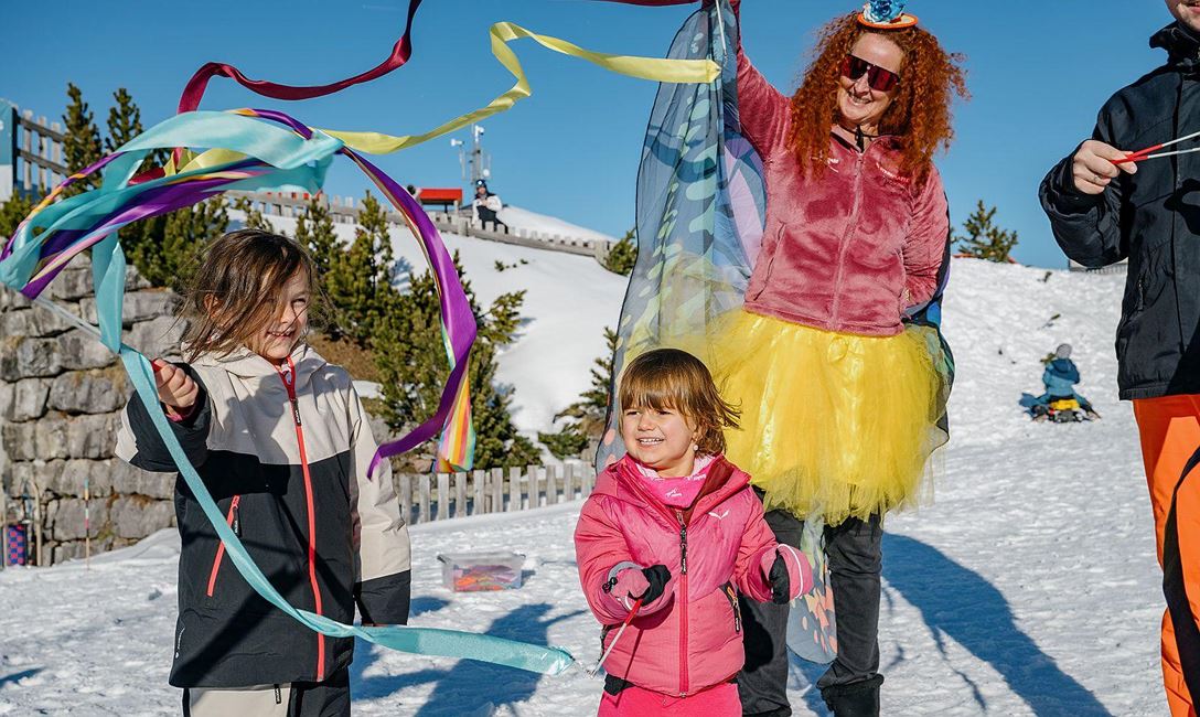 Frühlingsparty Steinplatte