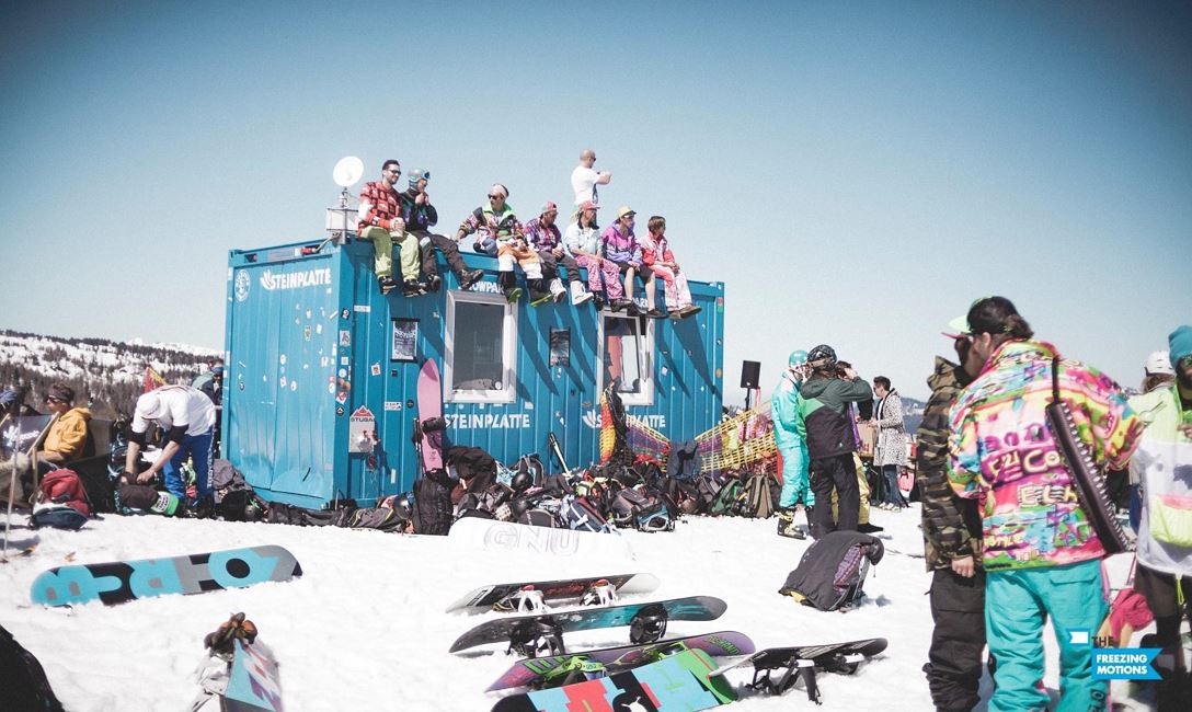 Snowpark Steinplatte