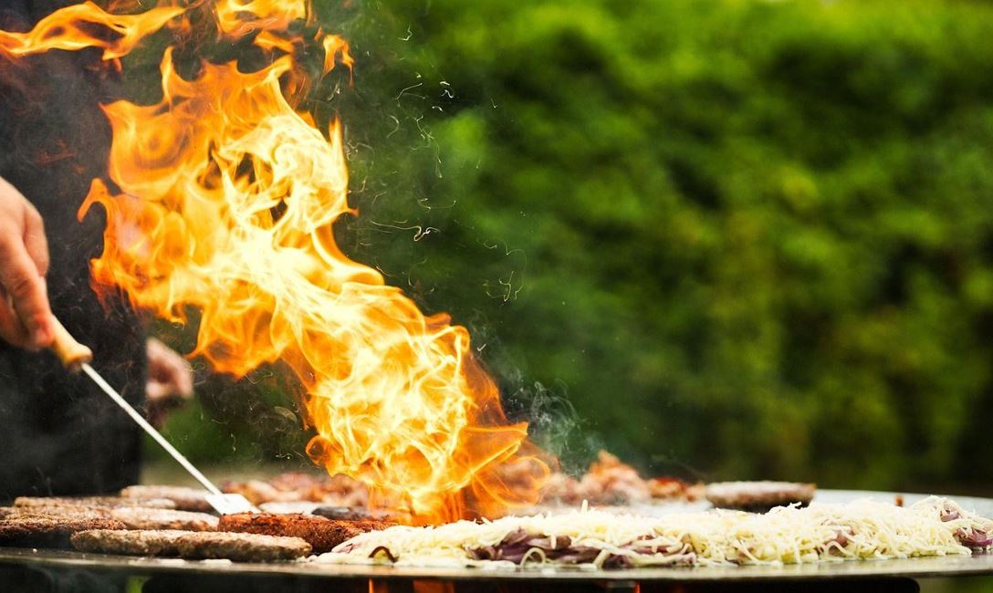 Grillen am Wasser