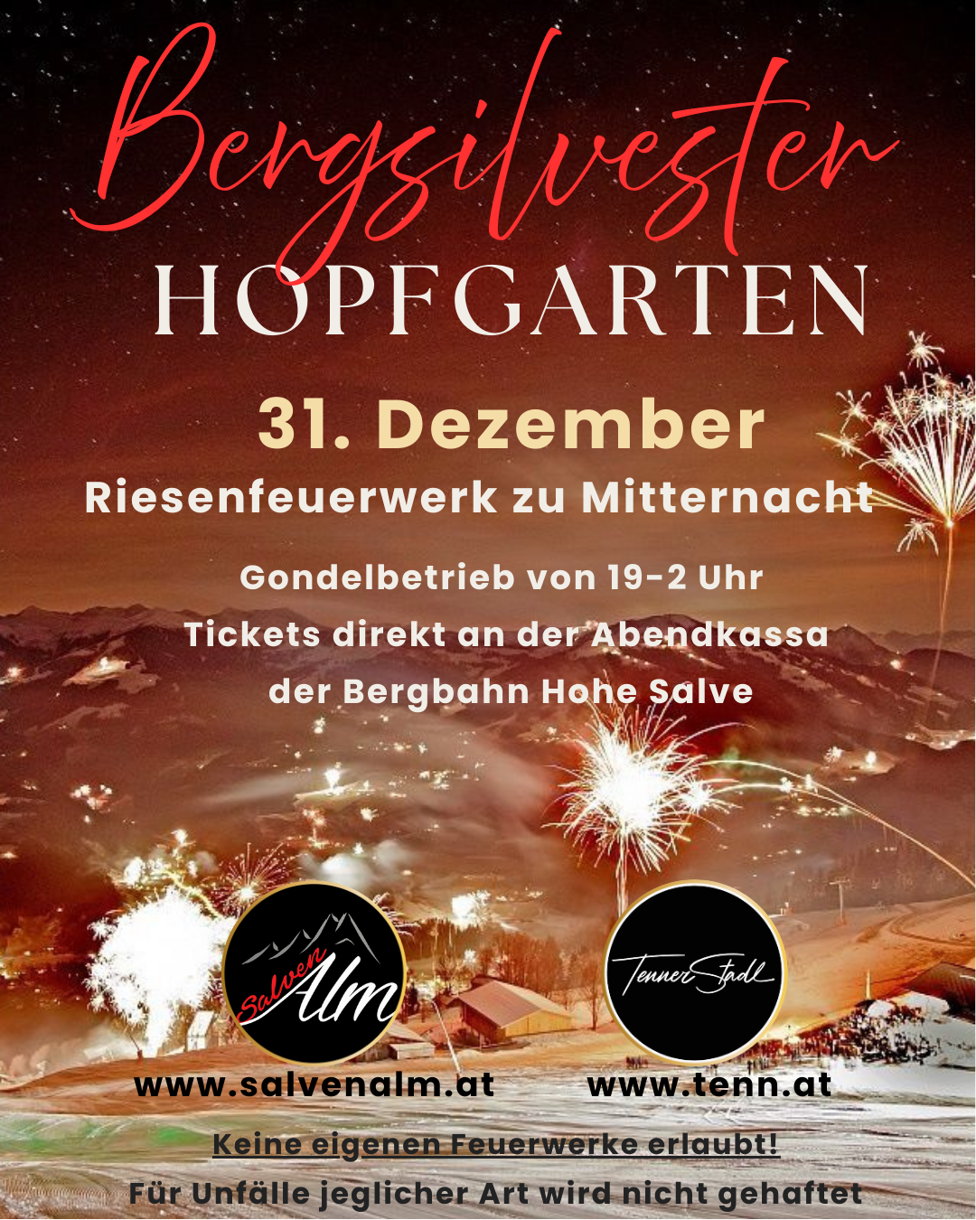 Bergsilvester Hopfgarten