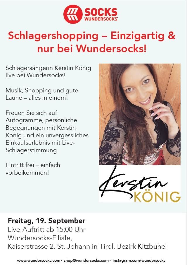 Schlagershopping Kerstin König Wundersocks