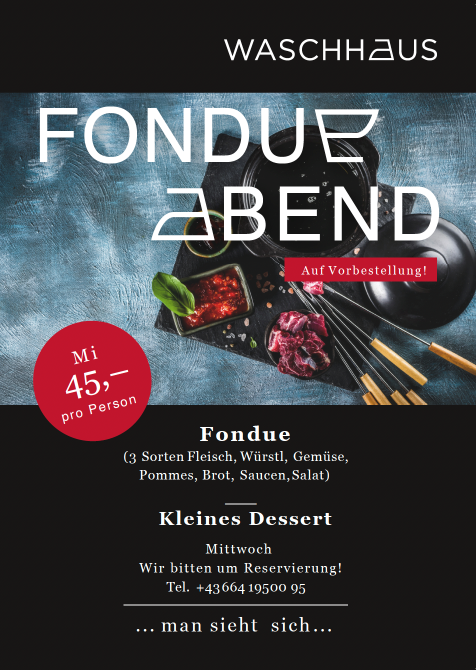 fondue abend
