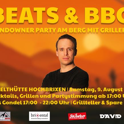 BEATS & BBQ - Sundowner Party auf der SkiWelt Hütte