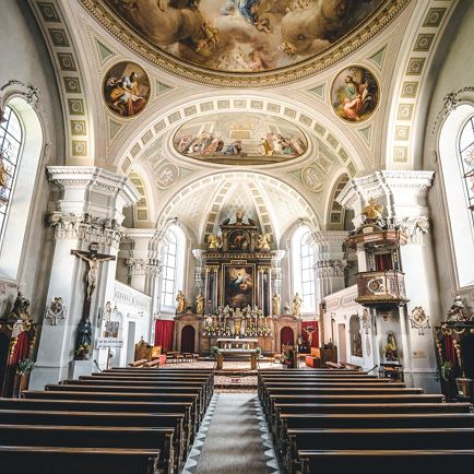 Fronleichnam Messe und Prozession
