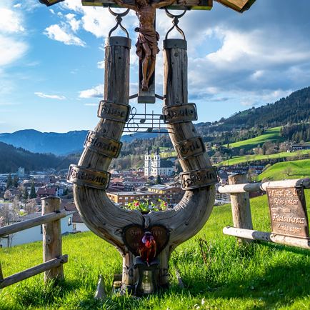 May devotions at the Peace Cross