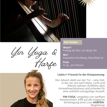 Yin Yoga & Harfe