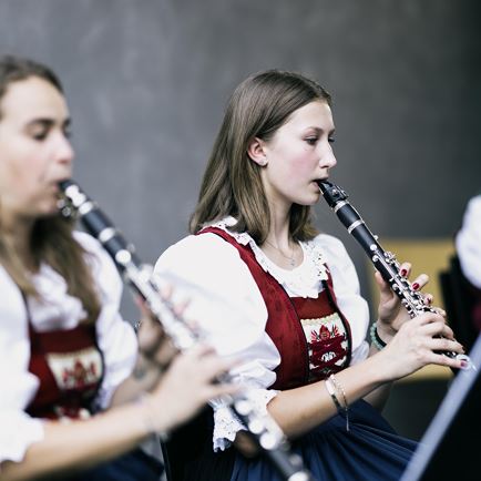 Ceciliaviering met avondconcert door de Bruckhäusl jeugdband