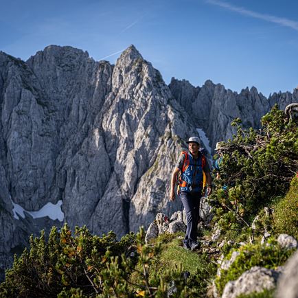 Bergtocht in het Kaisergebergte