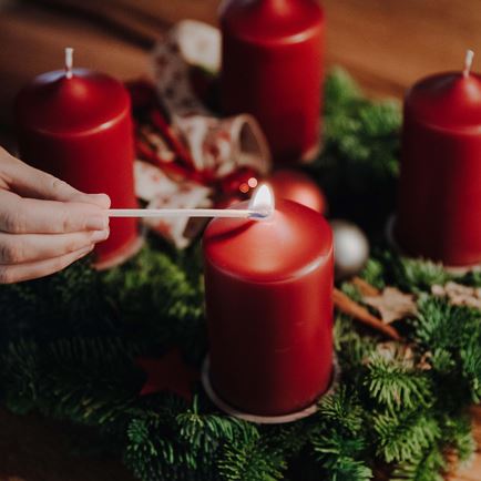 Adventkranz binden 'Erwachsene' - Zeit für deine Kreativität
