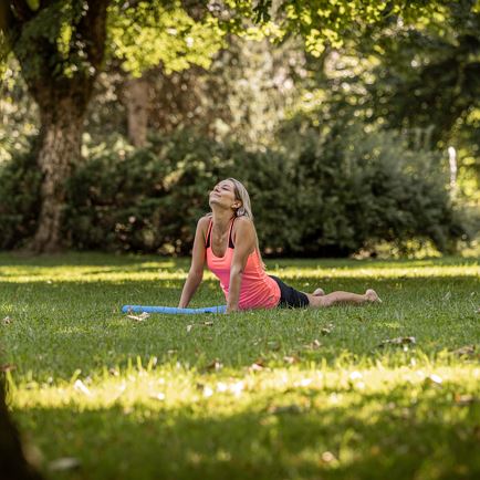 Bewegt im Park