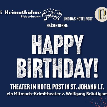 Mitmach-Krimitheater 'Happy Birthday'