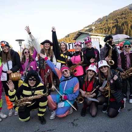 Carnival parade in Westendorf