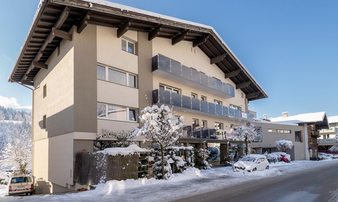 Haus außen Winter