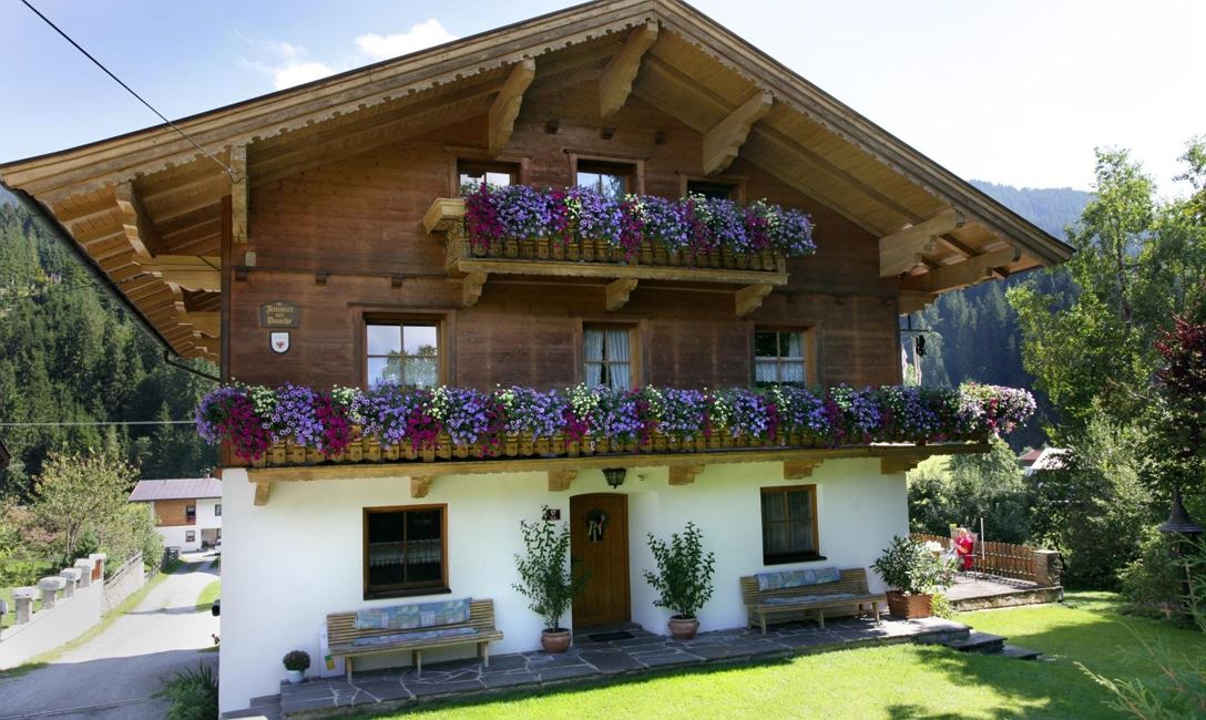 Haus Ansicht Sommer