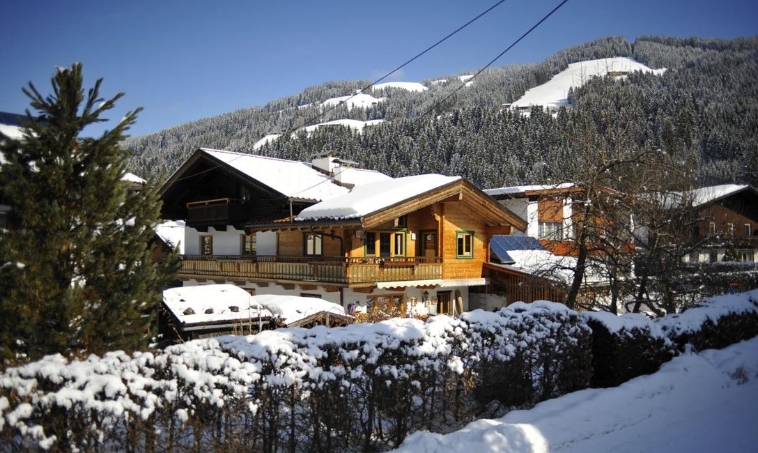 Haus Ansicht Winter