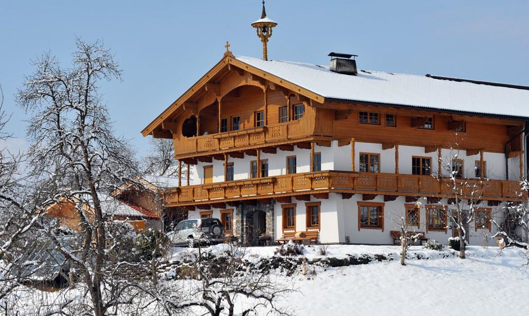 Hausansicht Stegerbauer Winter