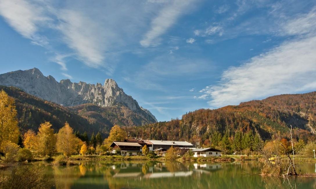 Gasthof Griesenau Kirchdorf Tirol Sommer