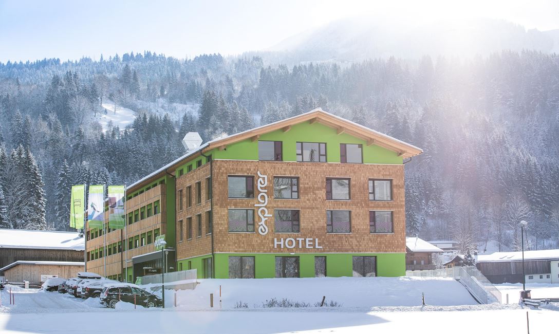 Das Explorer Hotel Kitzbühel im Winter