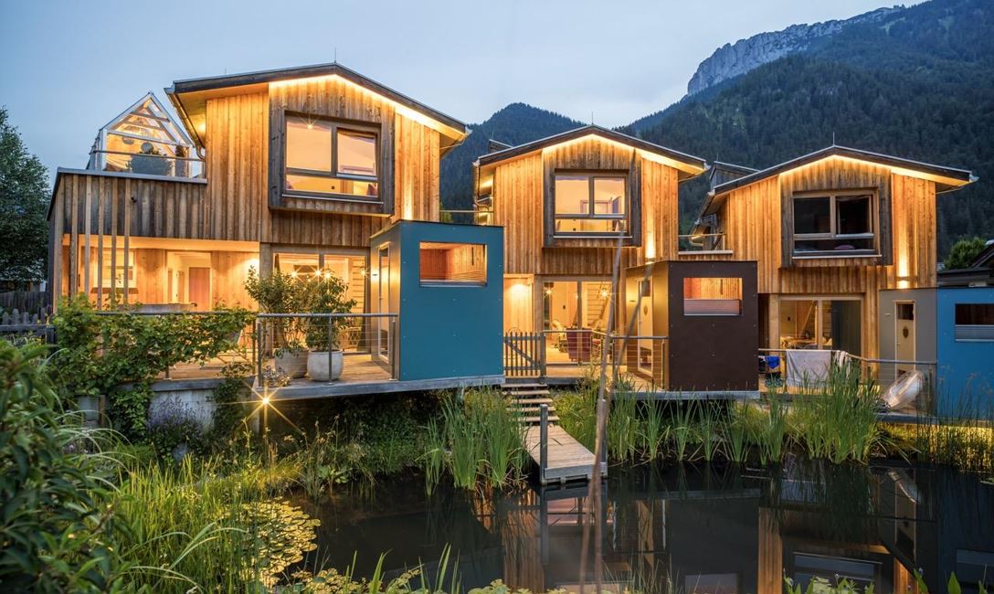 Außenansicht Alpegg Chalets