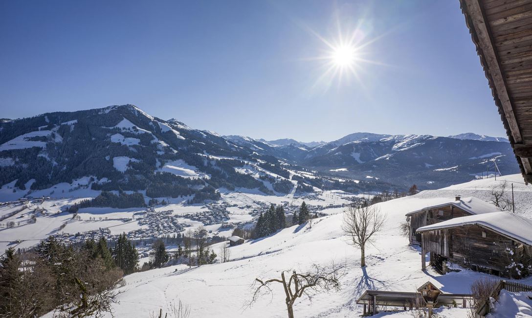 Aussicht Westendorf Winter