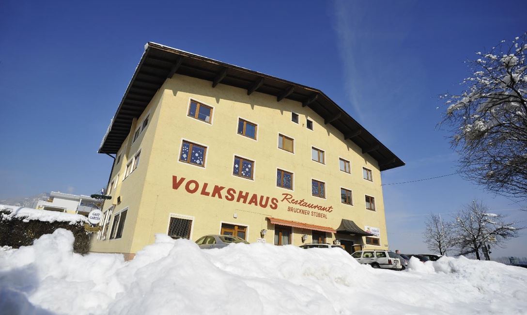 Hausansicht Winter