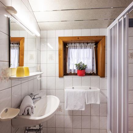 Ferienhaus Bachler Badezimmer