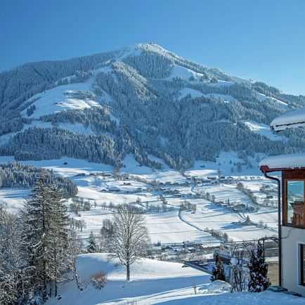 Winter Aussicht auf das Chor
