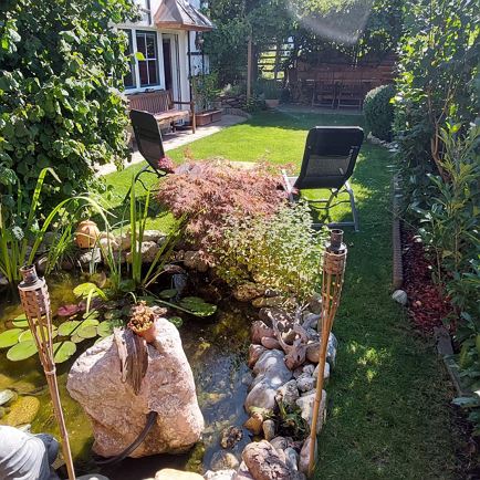 Garten Teich