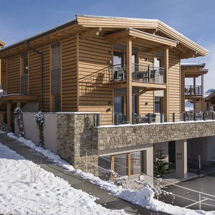 Hausansicht Winter 1