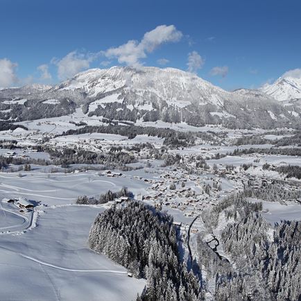 © TVB PillerseeTal - Fieberbrunn Winter Überflug P