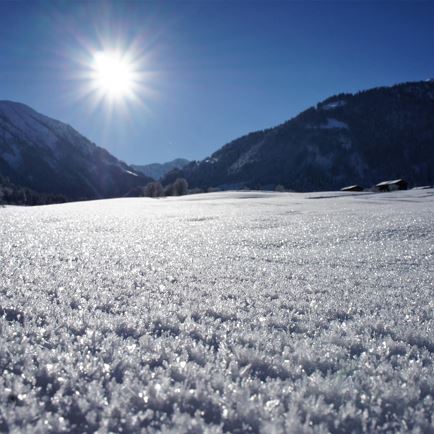 Winterlandschaft Aussicht