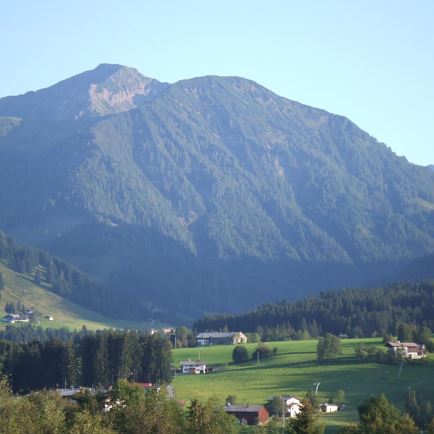 Blick vom Balkon