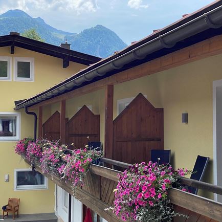 Haus in der Sonne
