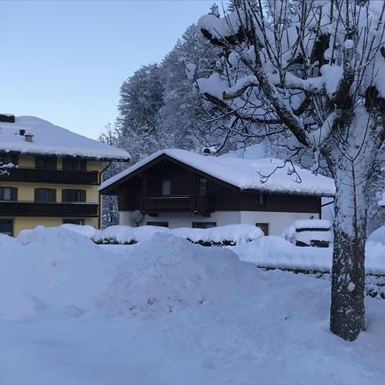 Haus im Winter