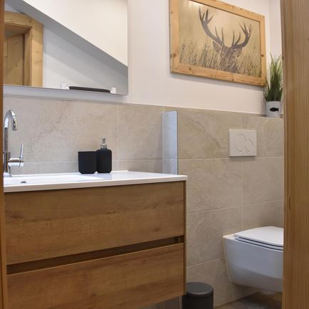 Badezimmer Waldruhe