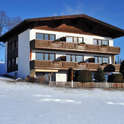 Hausansicht Winter