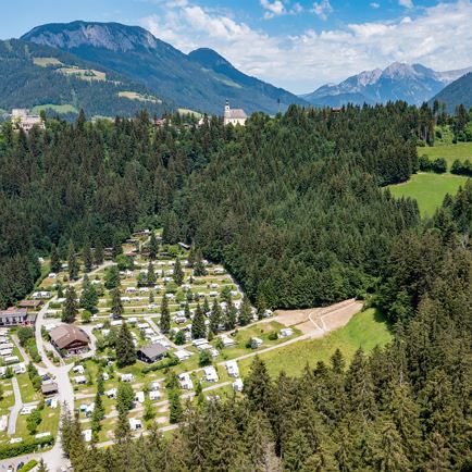 Drohne Campingplatz