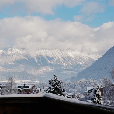 Blick auf den Wilden Kaiser