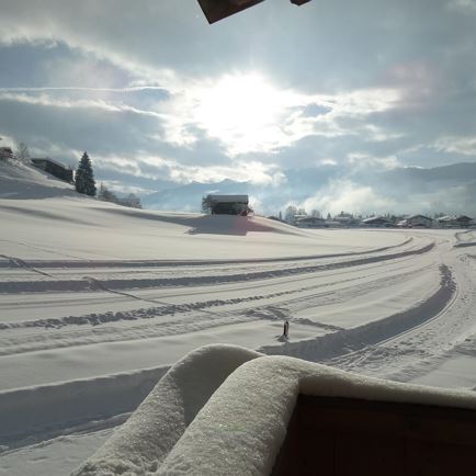 Blick vom Blakon im Winter