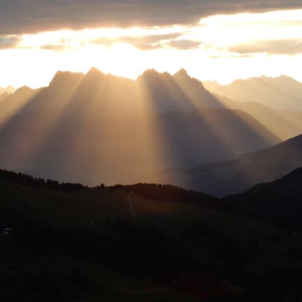 Sonnenaufgang Hohe Salve