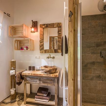 Chalet Alpenblick Badezimmer 1