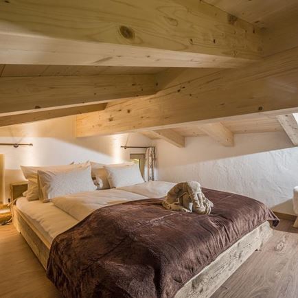 Chalet Alpenblick Schlafzimmer 2