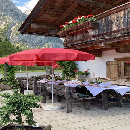 Fischbachalm_Sonnenterrasse