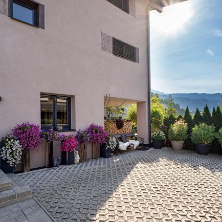 Ferienwohnung_Antonia_Feldweg_17_Kirchdorf_Eingang