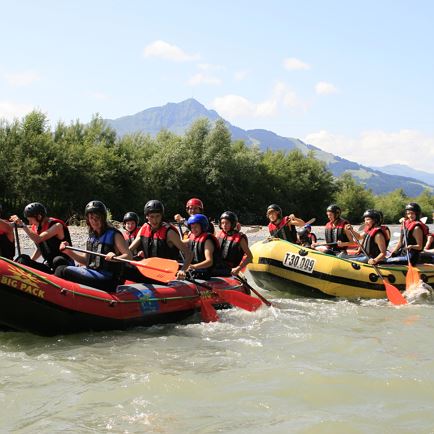 River Rafting Großache (c)Mountain High