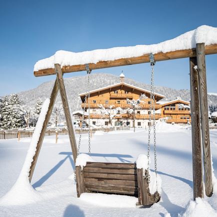 Feriengut Oberhabach im Winter