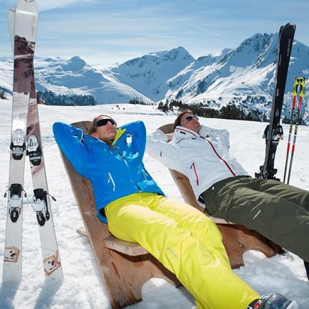 Pulverschnee im März