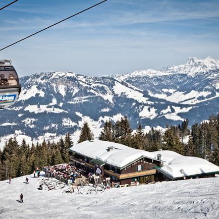Skigebiet um die Angerer Alm