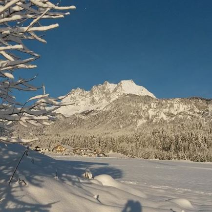 Winterspaziergang Haus Lorenz St. Johann in Tirol