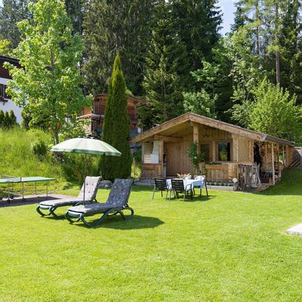 Garten, Gartenhaus Appartement Kaiserluft